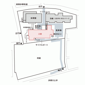 たちかわ創造舎全体図
